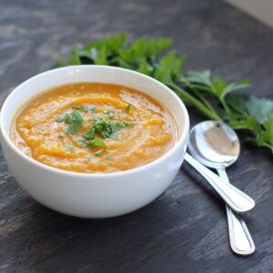 Evolve Energy Tribe butternut squash soup | Food Marketing | Ember & Rise Growth Co
