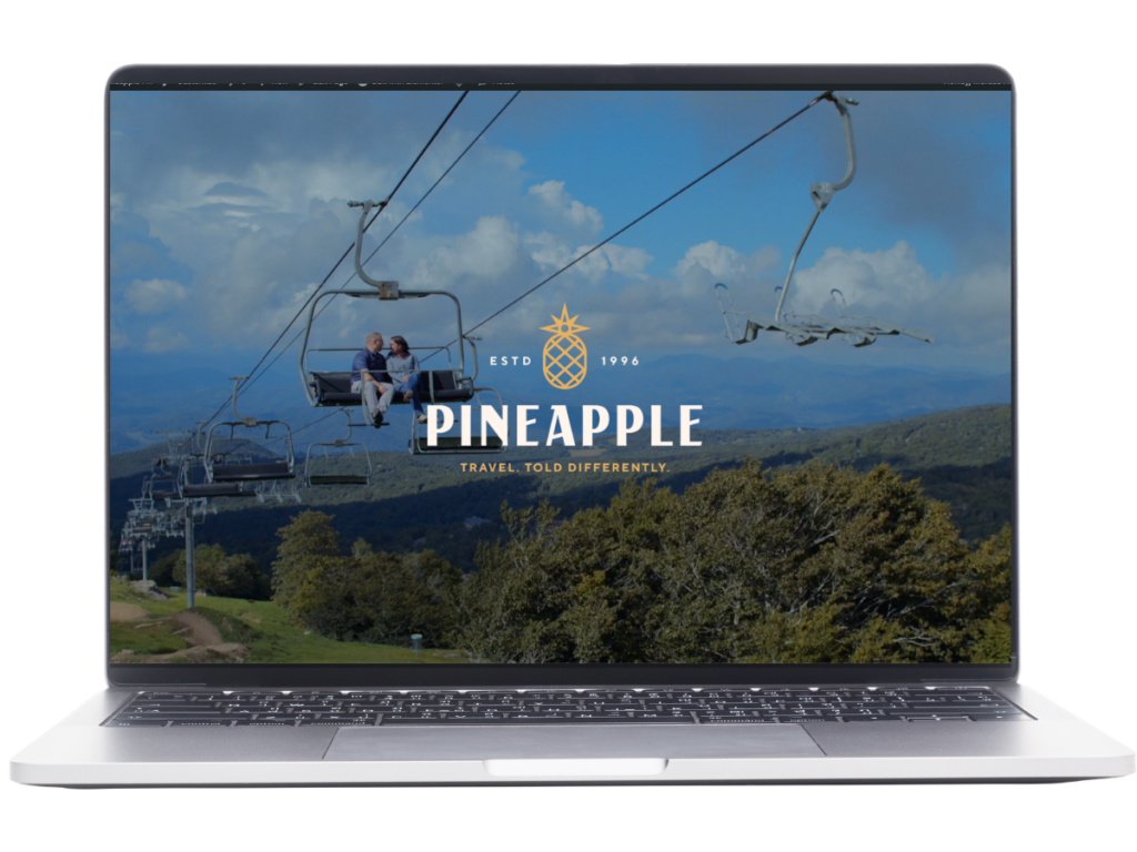 Pineapple PR website redesigned by Ember & Rise